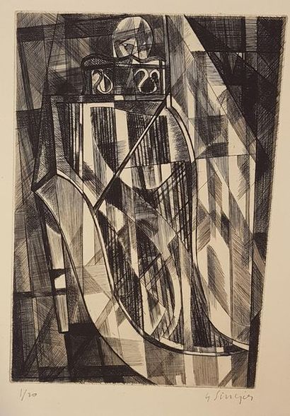 null SINGIER Gustave (1909-1984)

Composition

Etching signed lower right, numbered...