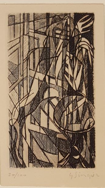 null SINGIER Gustave (1909-1984)

Composition

Etching, signed lower right, numbered...