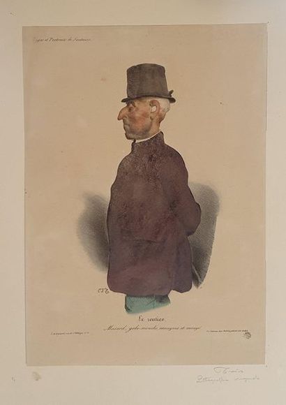 null TRAVIES Edouard (1809-1869)

le rentier, de la série types et portrauts de fantaisie

Lithographie...