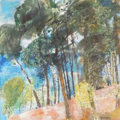 null BARDONE Guy, 1927-2015

Trees by the sea

watercolour and gouache, signed lower...