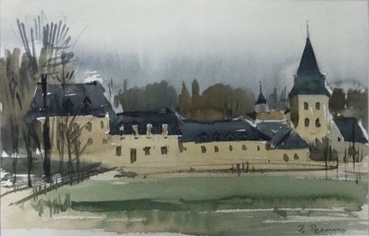 null PREKAS Paris (1926-1999)

Bordeaux castle

Watercolor signed lower right 

24...