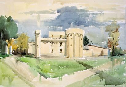 null PREKAS Paris (1926-1999)

Chateau du bordelais, circa 1980

Watercolor signed...