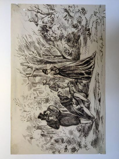 null AMELOT C (19th century)

The Last Judgement, 1870

Charcoal signed and dated...