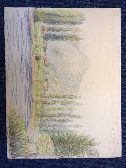 null DUC Edmond Eugène (1856-?)

Lac Saint André à 3h - paysage de Savoie

Deux crayon...