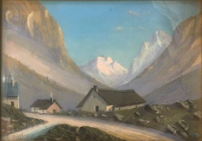 null GIROUD Jospeh (XIX-XXth)

Oisans en venant de la Berarde - Sunset, 1936-1937

Pastel...