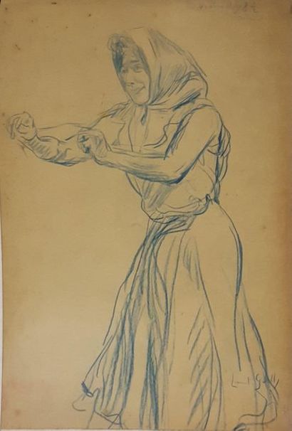 null GSELL Laurent (1860-1914)

Ensemble de 4 dessins:



Femme au châle,

crayon...