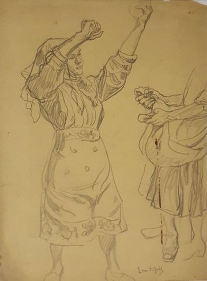 null GSELL Laurent (1860-1914)

Set of 4 drawings:



Woman with a shawl,

pencil...