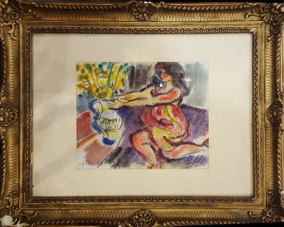 null PREVOST Jean (born 1934)

Woman with a bouquet, 1993

Pastel signed and dated...
