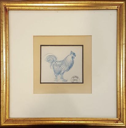 null SORLAIN Jean (1859-1942)

the rooster

blue pencil drawing, stamped with the...