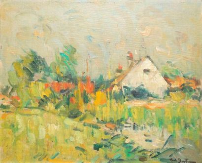 null Abel BERTRAM, 1871-1954

Country house

oil on panel, signed lower right

22x27...