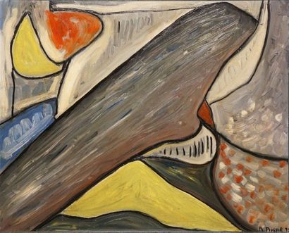 null AYBAR Angelo, born in 1947

Theory, 1992

oil on canvas

signed and dated lower...