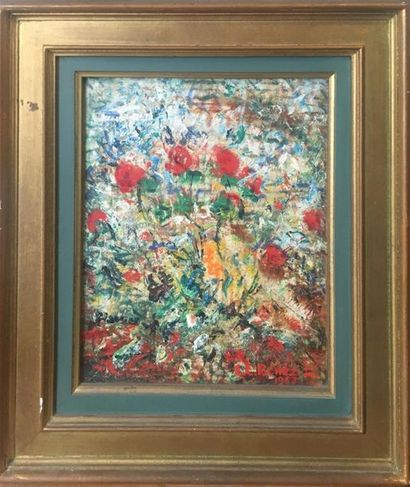 null Emmanuel Charles BENEZIT (1887-1975)

Bouquet de fleurs,

huile sur toile, signé...