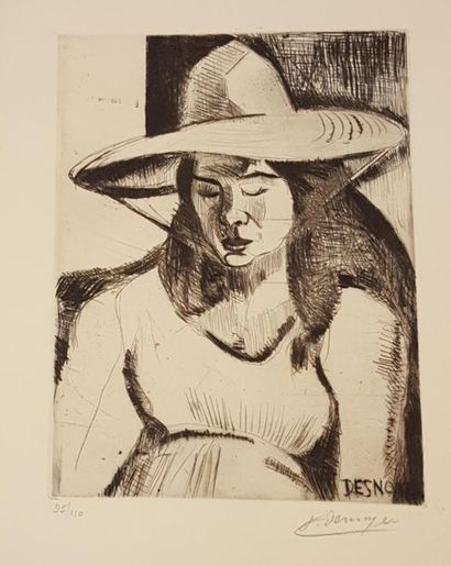 null DESNOYER François (1894-1972)

Woman

engraving, signed in abs right in the...