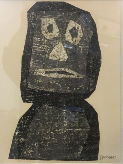 null Dubuffet Jean, according to

character

Lithograph signed in the plate

At sight:...