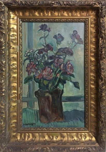 null 

KREMEGNE Pinchus (1890-1981)

bouquet de roses devant une fenêtre.

Huile...