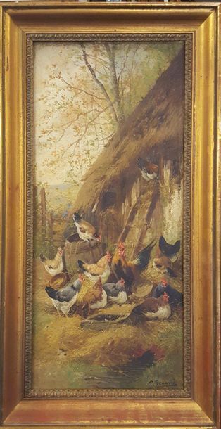 null SORLAIN Jean (1859-1942) [Paul Denarié says]

Chicken house 

Oil on canvas...