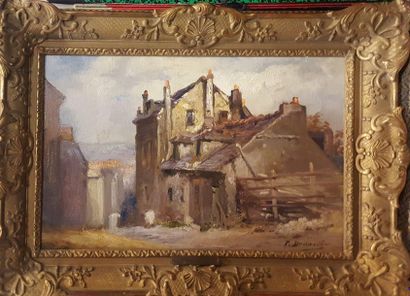 null SORLAIN Jean (1859-1942)

House of Mimi Pinson, Montmartre

Oil on canvas signed...