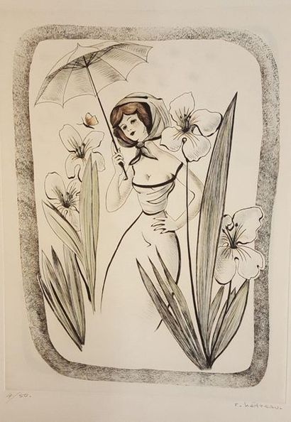 null HÉTREAU Rémy (1913-2001)

Amanda

Etching signed lower right, n°4/50 and titled...