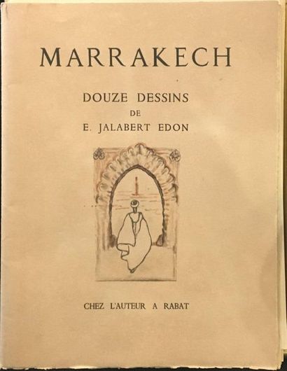 null JALABERT-EDON Eliane (1904-1996)

Marrakech. Twelve drawings by E. JAALABERT...