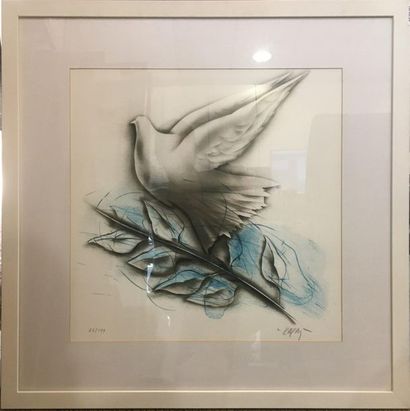 null KARAS Christos (born in 1930)

Dove, 

Lithograph signed lower right and justified...