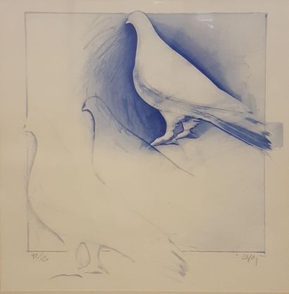 null KARAS Christos (born in 1930)

Dove,

Lithograph signed lower right and justified...
