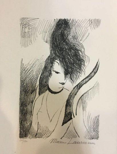 null LAURENCIN Marie (1883-1956)

Woman 

etching signed lower right, numbered 50/180...