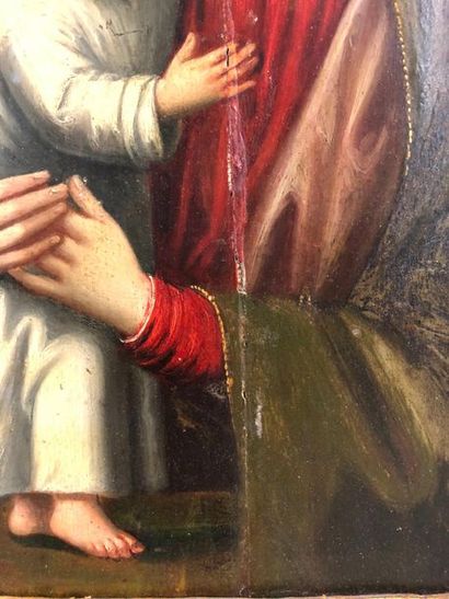 null ECOLE FRANCAISE, première tiers du XVII siècle

La Vierge à l'Enfant

Huile...