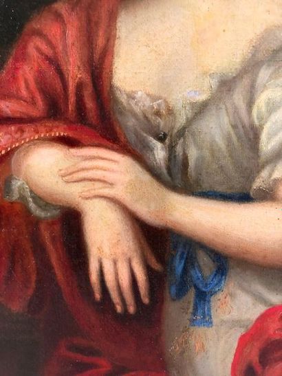 null GUYNIER Jean 

Grenoble 1630 - id; 1707

Portrait of a woman in a white dress,...