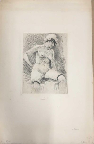 ROPS Félicien, 1833-1898,

People,

etching...