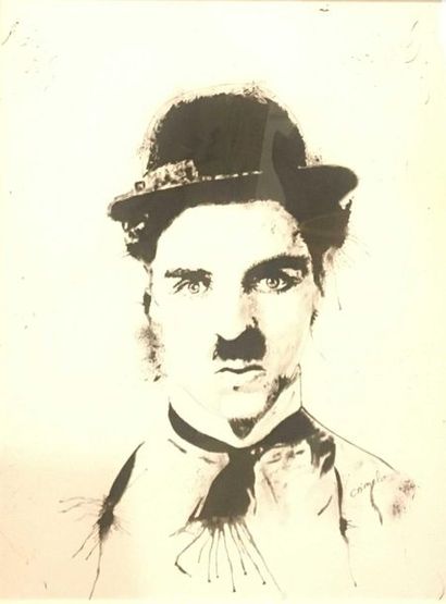 null CRIMELO, Charlie Chaplin,

Encre,

signé en bas à droite

40 x 29 cm

