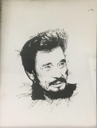 null CRIMELO, Johnny Hallyday

Encre,

signé en bas à droite

38 x 28 cm



