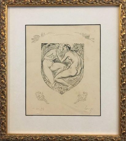 null Lesbians,

Lithograph signed lower right, justified 4/5 lower left

18x15 c...