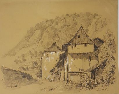 null PATY Jean du (?-?)

Ensemble de 4 dessins



Maison au pied de la coline,1864

crayon...