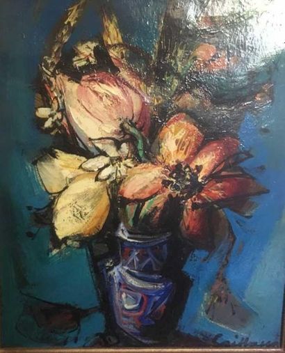 null CAILLAUX Rodolphe, 1904-1989

Flowers

Oil on canvas signed lower right, titled...