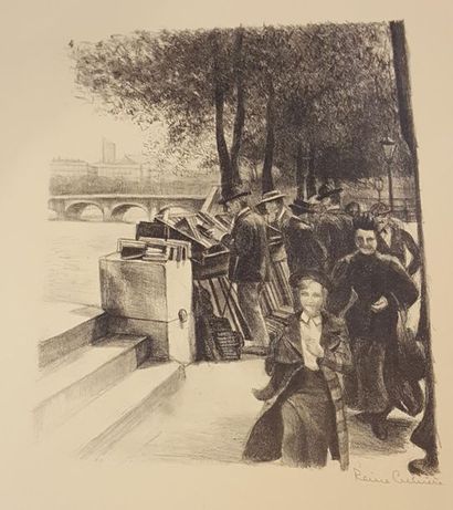 null QUEEN'S CREMIERE (XX)

Walk on the docks

engraving signed lower right 

sunstroke...