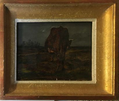 null XIXth century SCHOOL

Back Cow 

Unsigned oil on canvas 

small restorations...