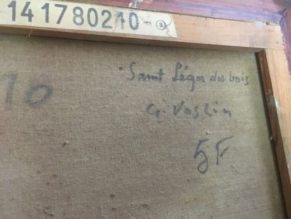 null VASLIN Georges , 1921

Saint-Léger-des-Bois

Huile sur toile, signé en bas à...