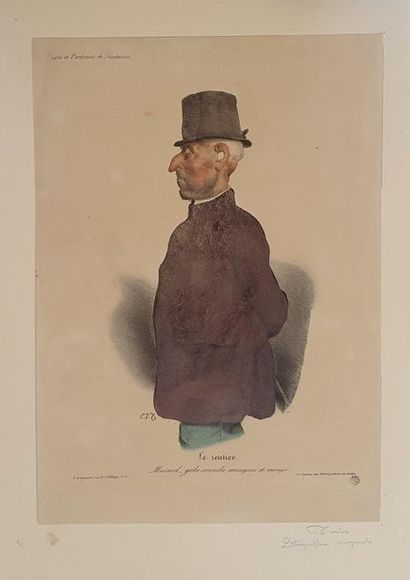 TRAVIES Edouard (1809-1869)

the annuitant,...