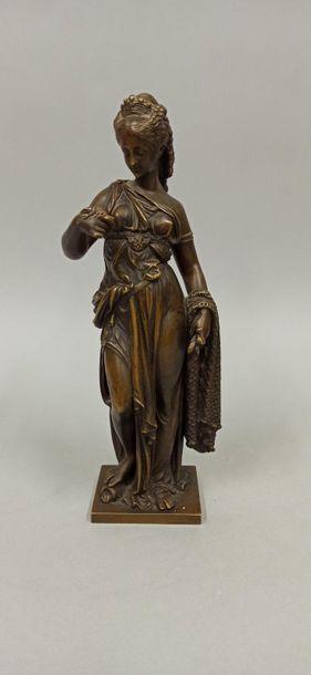 null Paul DUBOY (1830-c.1887)

Ancient woman holding a crayfish

Bronze with brown...