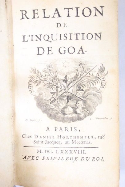 null INQUISITION. - [MARSOLLIER (Father Jacques)]. History of the Inquisition and...