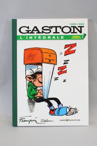 null FRANQUIN

Gaston

Intégrale 1965-66

Tirage limité à 2200 exemplaires

Etat...