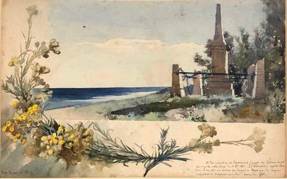 null ODIN Blanche, 1865-1957,

Monument à Ferdinand Guyot de Salins, Cap Ferret,...