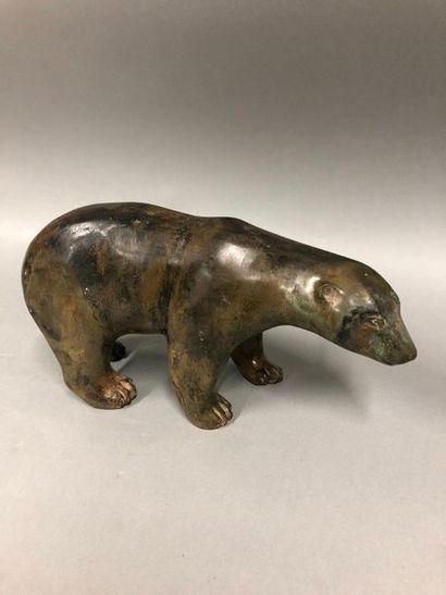 CHENÊT Pierre, 20th century,

Bear, bronze...
