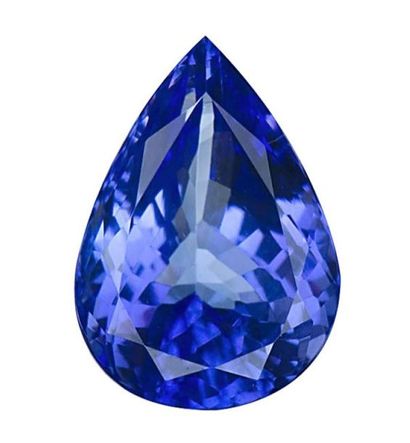 null Tanzanite poire sur papier. 

Accompagnée d'un certificat GIA du 30/10/20. 

Poids...