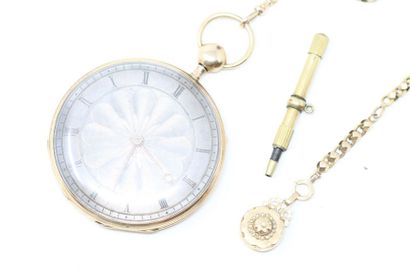 null ANONYMOUS

No. 1910

Gold watch with a gold pendant striking mechanism. Hinged...