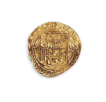 SPAIN - CHARLES AND JEANNE

1 gold escudo...