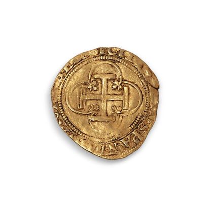 null SPAIN - CHARLES AND JEANNE

1 gold escudo struck in Seville. 

TB. 

Weight:...