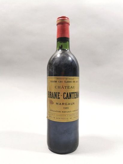 null 1 bouteille de CHATEAU Brane Cantenac 2° cru, Margaux 1983

