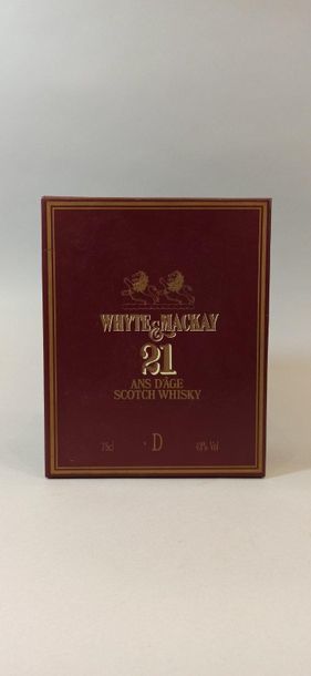 null 1 bouteille SCOTCH WHISKY Whyte et Mackay 21 ans