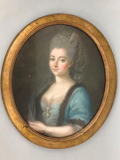 null ECOLE FRANCAISE

Dans goût de la secondé moitié du XVIII siècle

Portrait de...